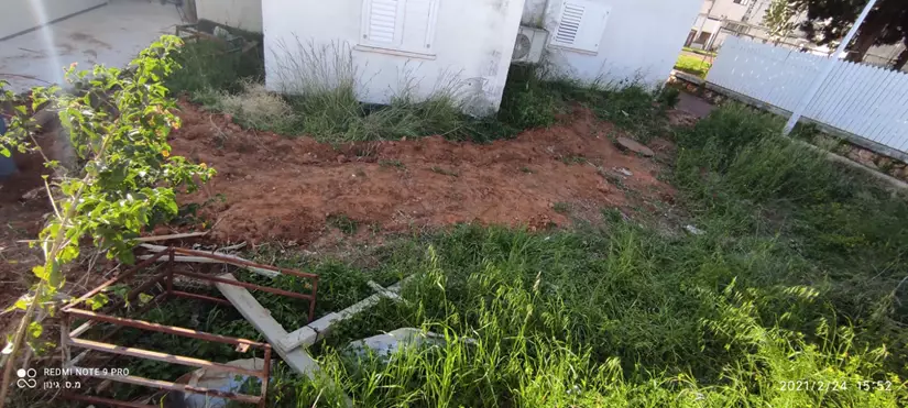 עיצוב גינה אחרי